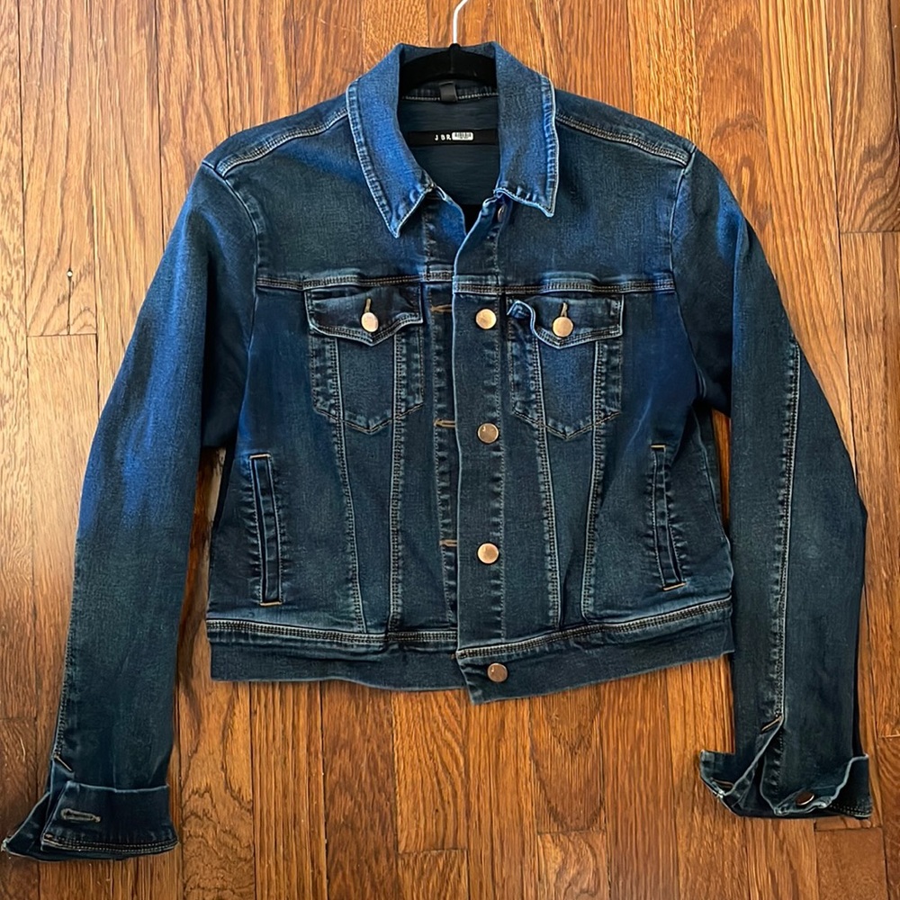 J Brand Jean Jacket - Mid Wash Blue - Size L